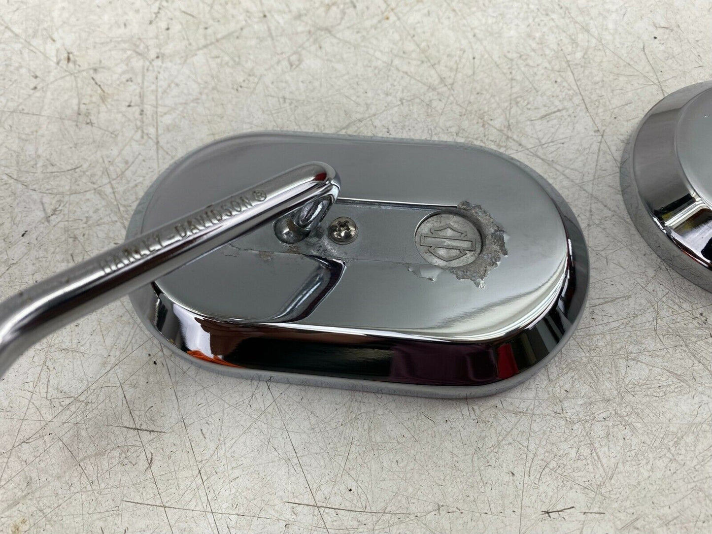 2003 HARLEY DAVIDSON FLH ROADKING CVO Chrome RT LT Rear View Mirrors