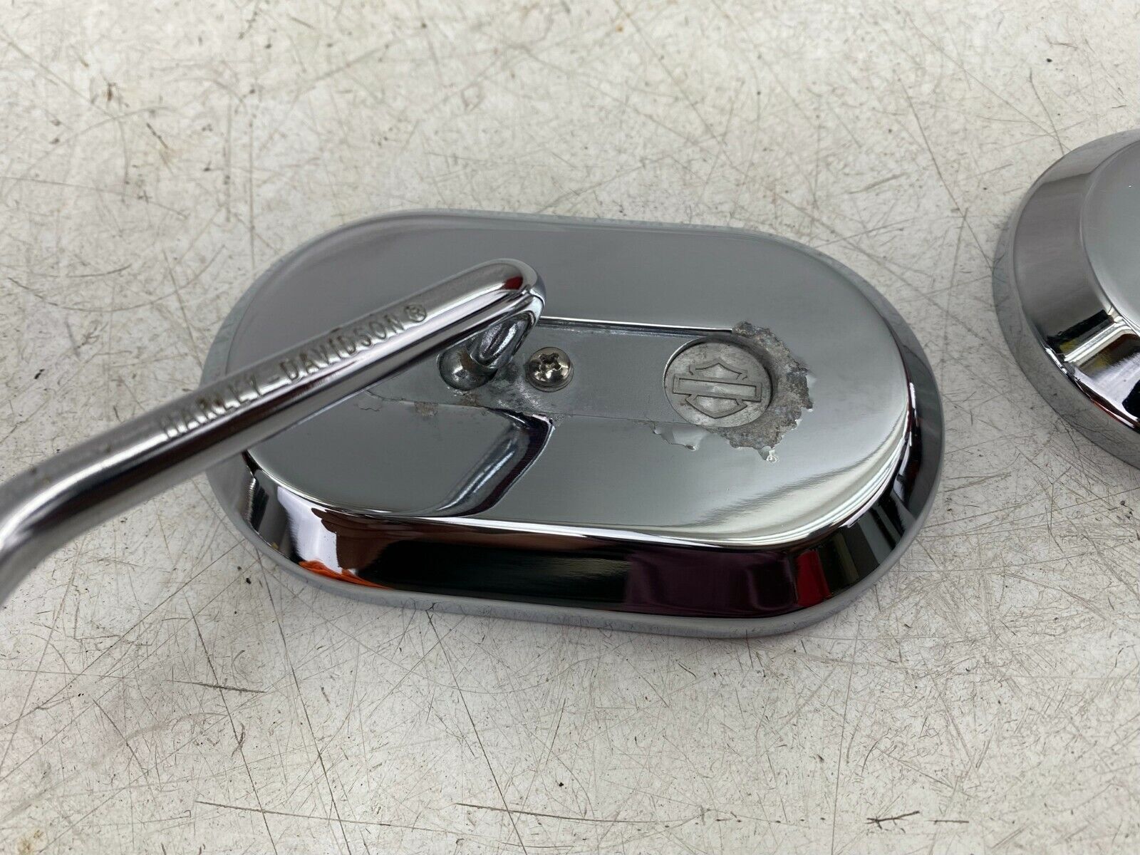 2003 HARLEY DAVIDSON FLH ROADKING CVO Chrome RT LT Rear View Mirrors