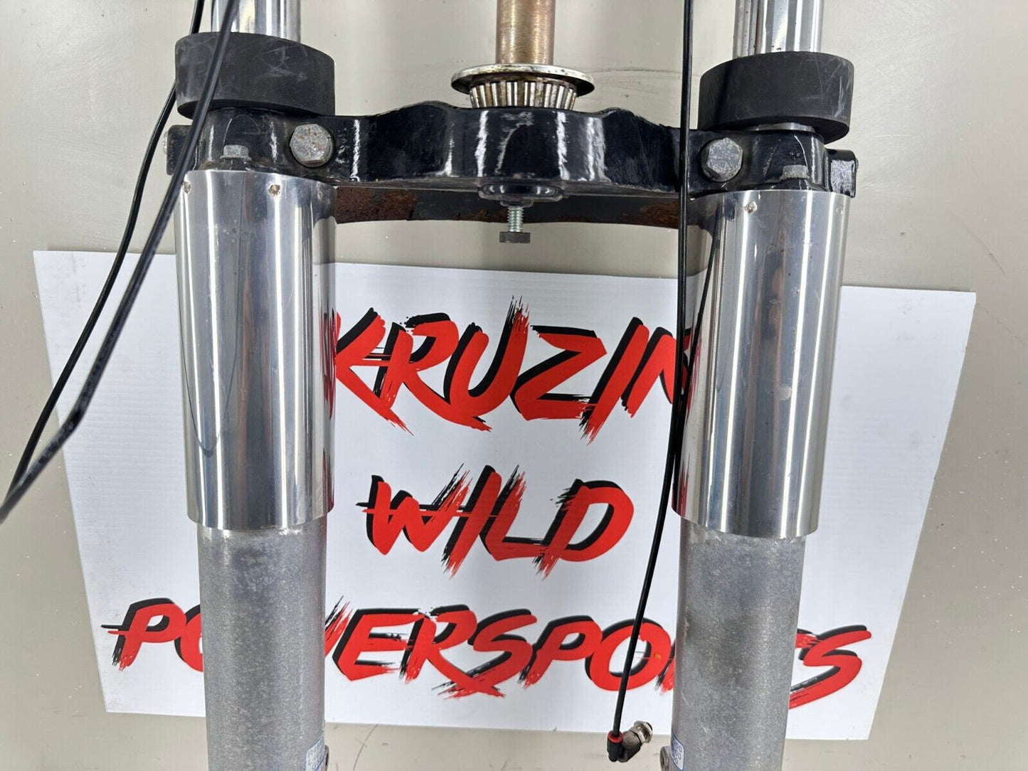 2000 HARLEY FLH ELECTRA GLIDE Air Ride Forks Triple Clamps