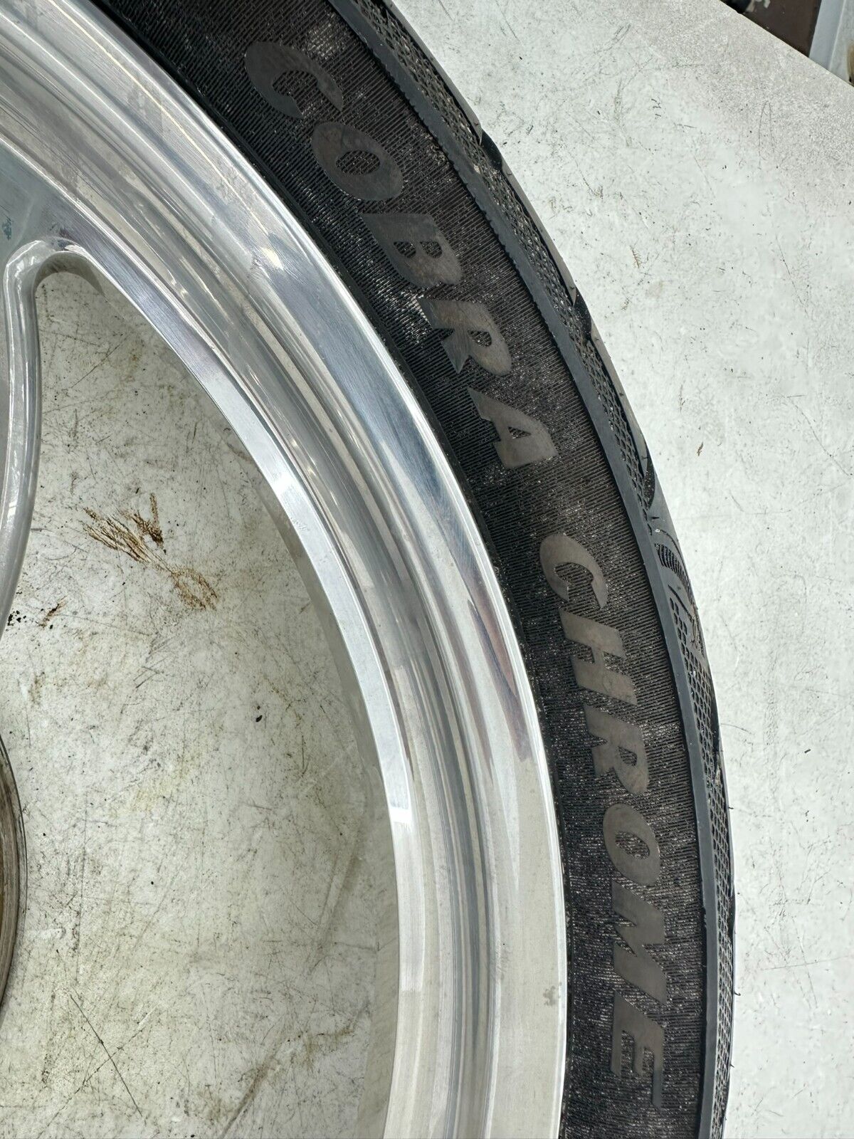 1999 HARLEY SOFTAIL 21" Front Wheel Rim Tire Mag 3 Spoke
