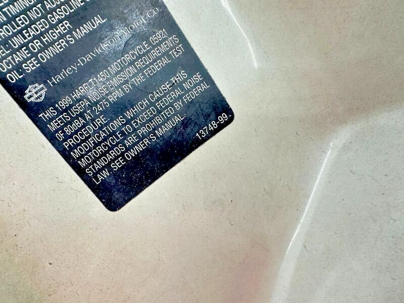 1999 HARLEY FLH ELECTRA GLIDE OEM HD Right Left Side Cover Cobalt Blue Diamond