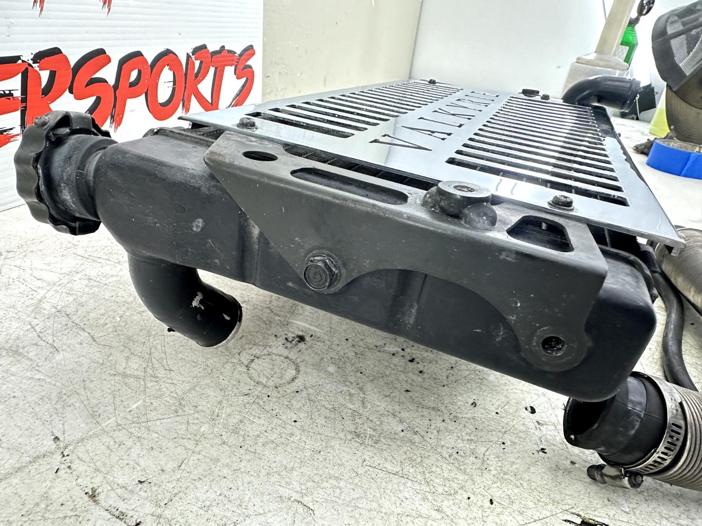 1999 HONDA VALKYRIE INTERSTATE Radiator + Chrome Grill Guard