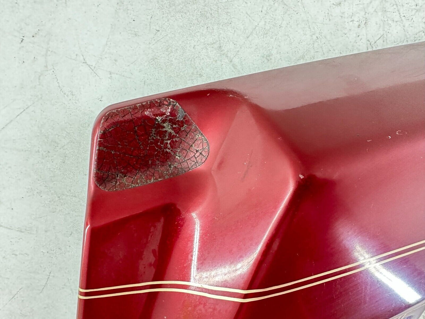 2004 HARLEY FLH ELECTRA GLIDE Right Left Side Cover Fairing Red 66250-97
