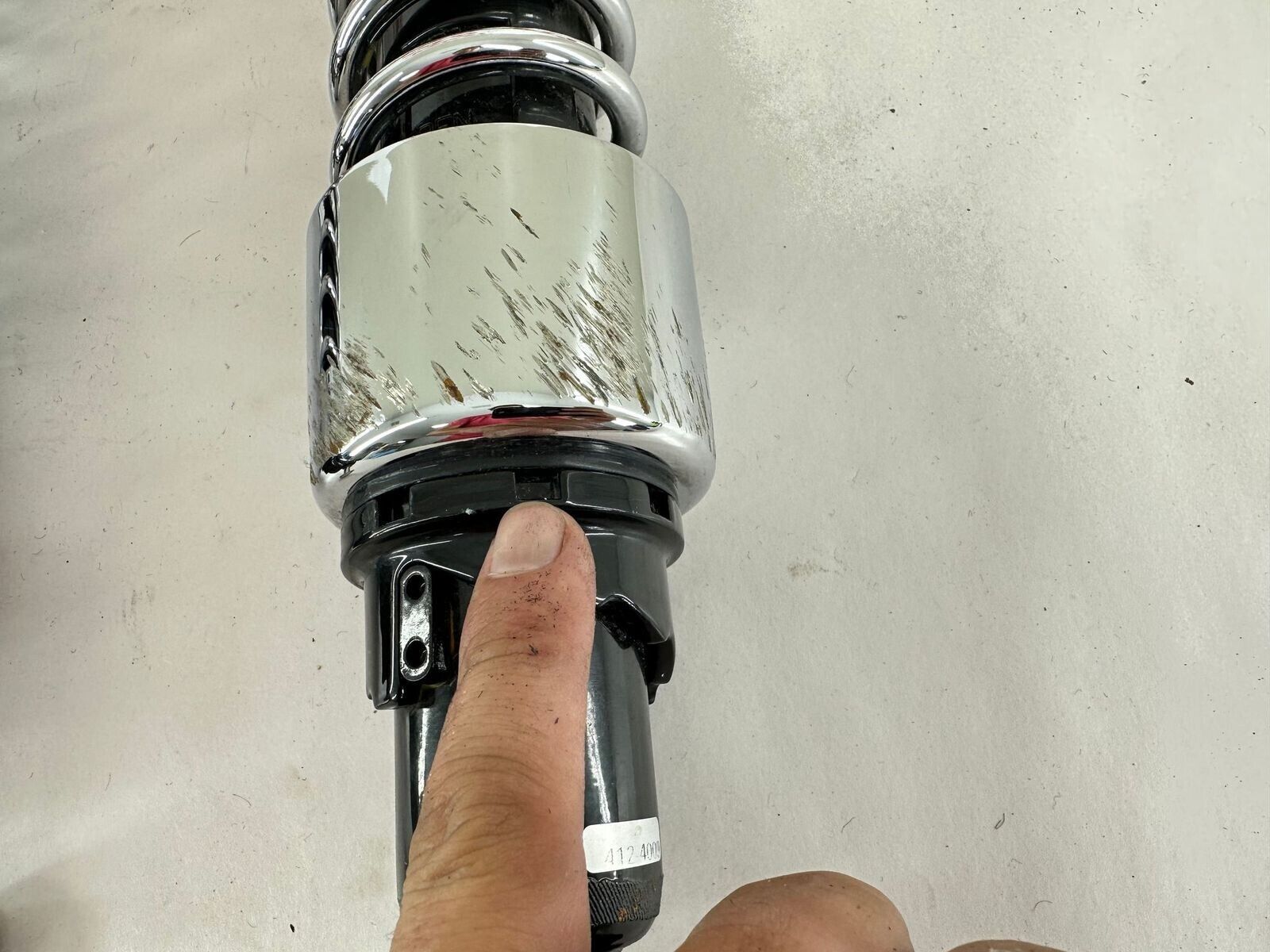 2012 HARLEY SPORTSTER CUSTOM Progressive Rear Shocks Suspension 412-4009