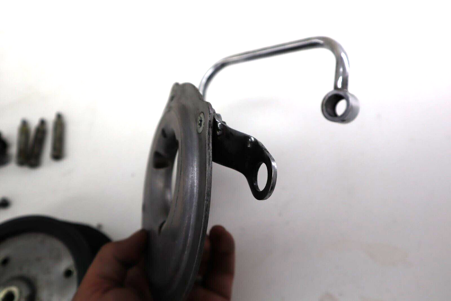 2001 HARLEY DAVIDSON SOFTAIL Air Filter Housing Mounting Flange & Hardware