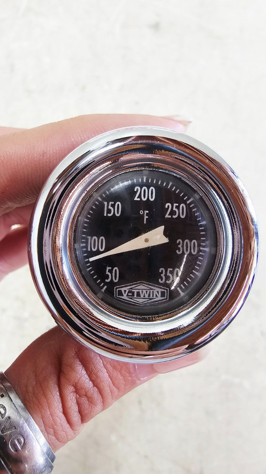 1993 HARLEY SOFTAIL Oil Tank Dipstick Temperature Gauge