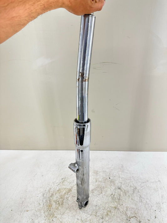 1999 HARLEY DAVIDSON SOFTAIL Front Fork Tube Chrome Lower ^Bent^ DAMAGED