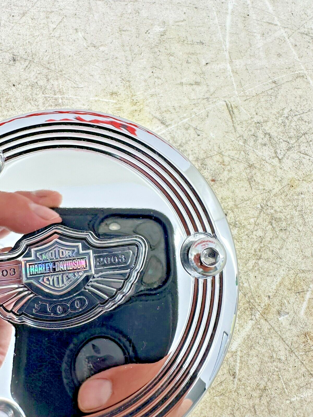 2003 Harley Davidson V Rod VRSCA 100th Anniversary Chrome Clutch Slave Cylinder
