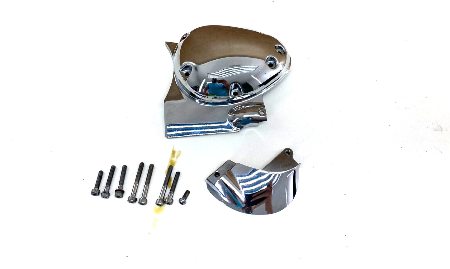 2005 YAMAHA ROYAL STAR 1300 XVZ1300CT Tour Deluxe Chrome Left Side Engine Cover