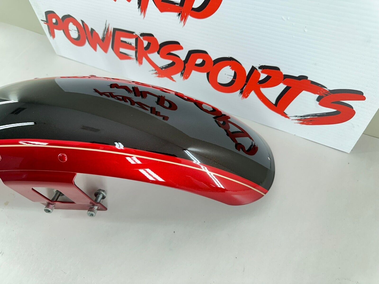 2012 HARLEY SPORTSTER CUSTOM Rear Fender With Brake Light 4K Miles
