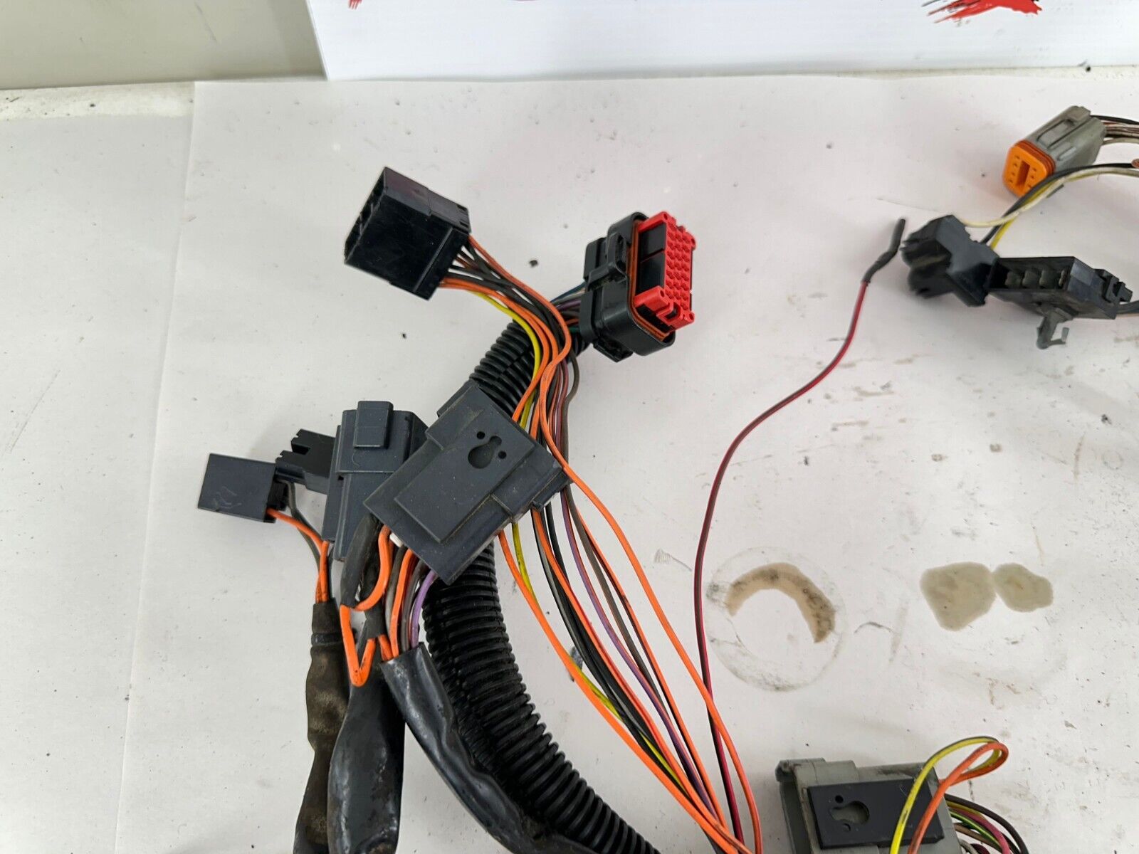 1999 HARLEY ELECTRA GLIDE 99 Down Main Fairing Interconnect Wiring Harness