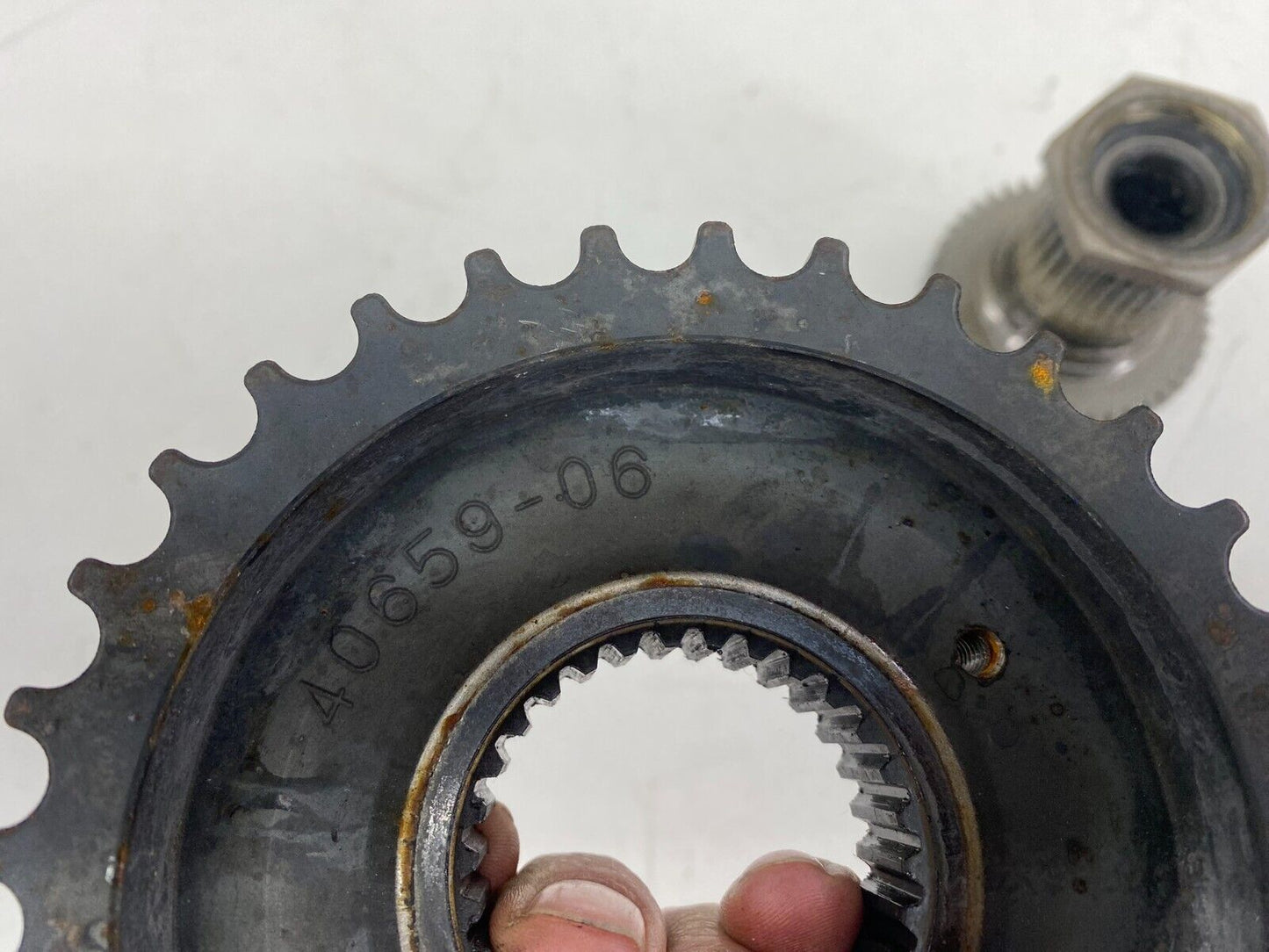 06-17 Harley Davidson Dyna Street Bob Transmission Front Sprocket & Output Gear