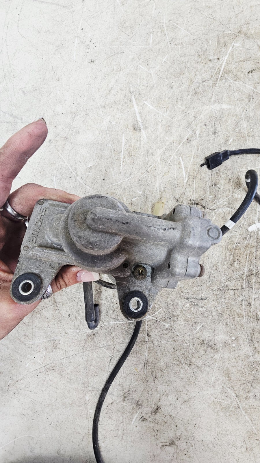 1995 HONDA GOLDWING GL1500 Rear Shock Absorber Back Suspension Air Valve