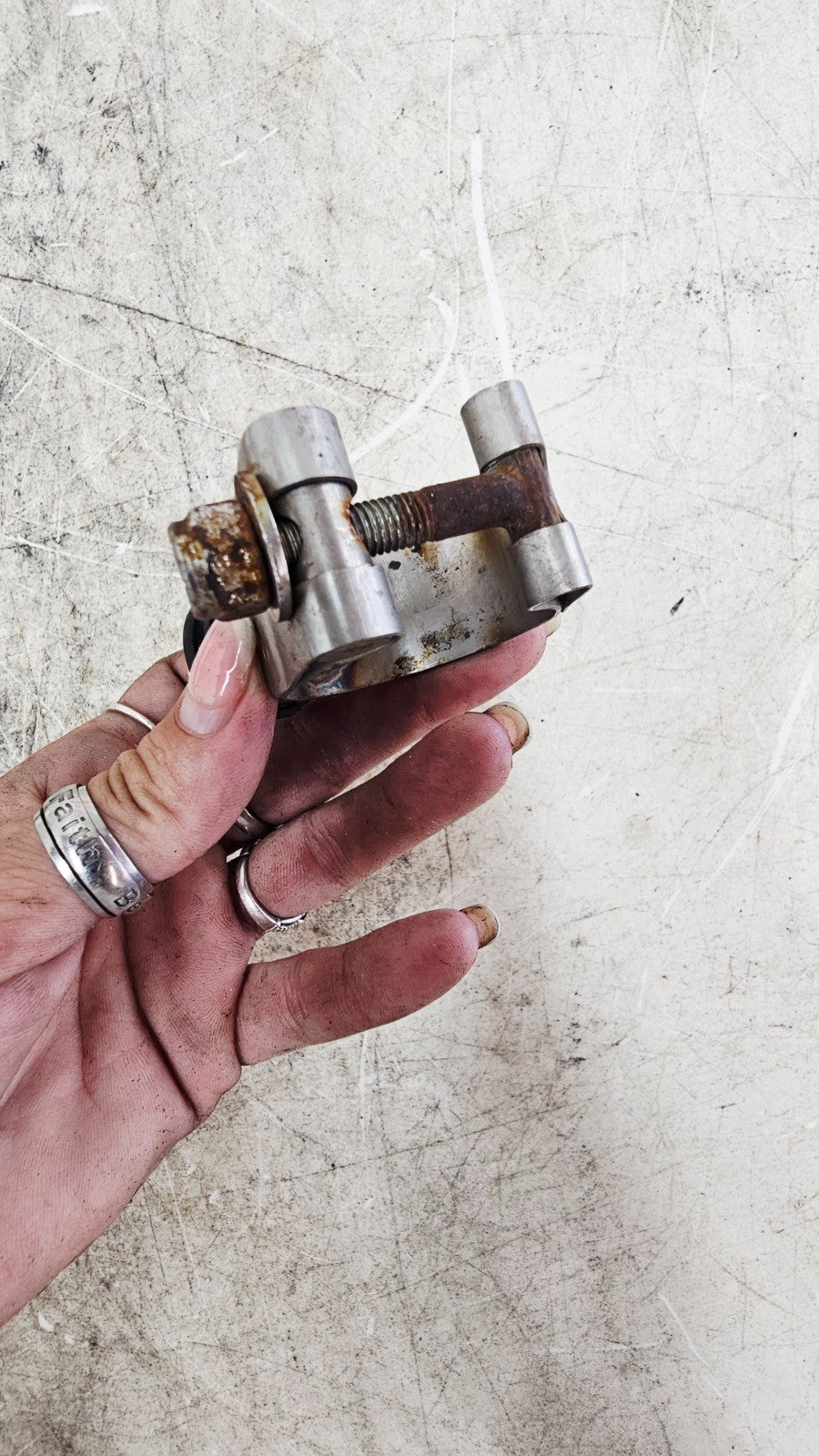 2001 Harley Davidson Sportster Windshield Quick Release Docking Hardware