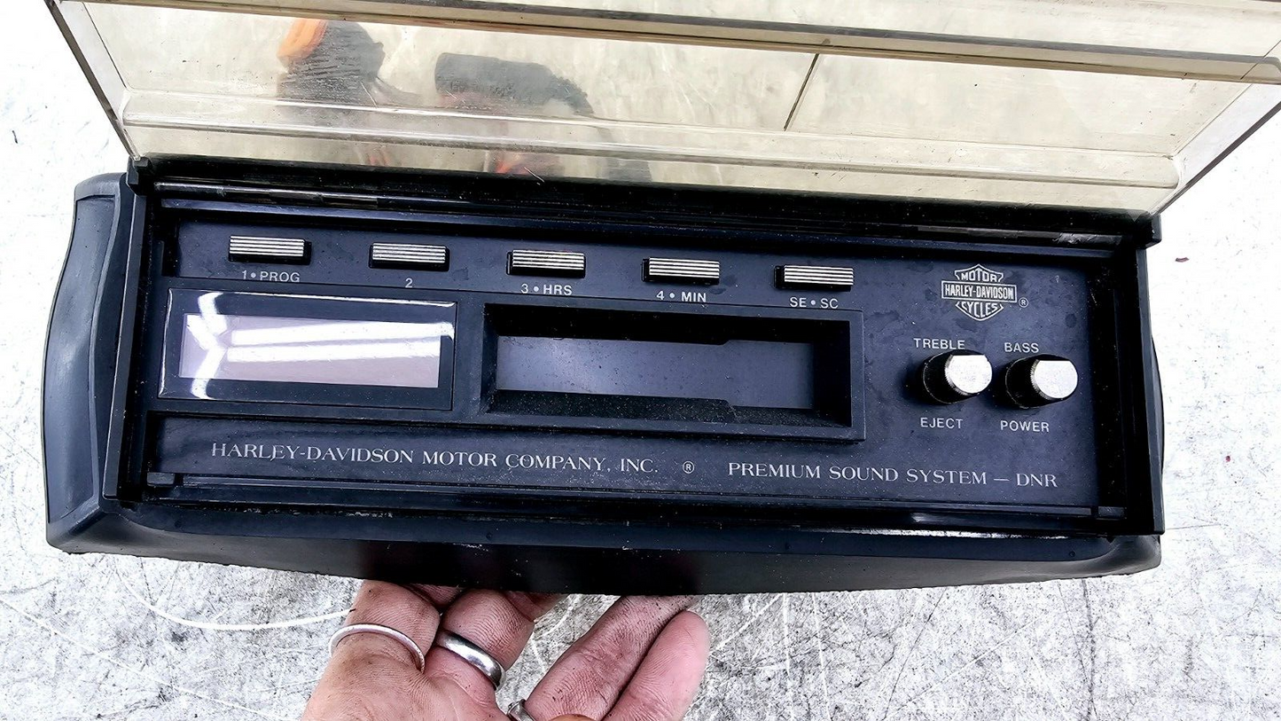 1994 HARLEY FLH ELECTRA GLIDE AM FM Cassette Radio Stereo Head Unit