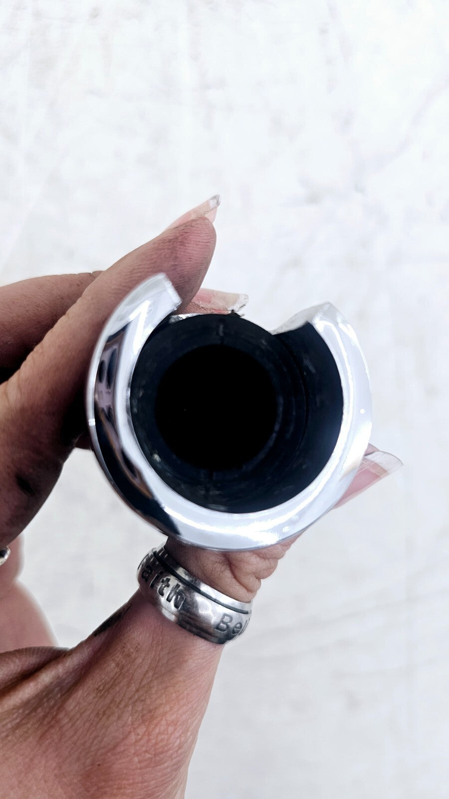 1997 HARLEY SOFTAIL Oil Pressure Sending Unit Chrome Cover