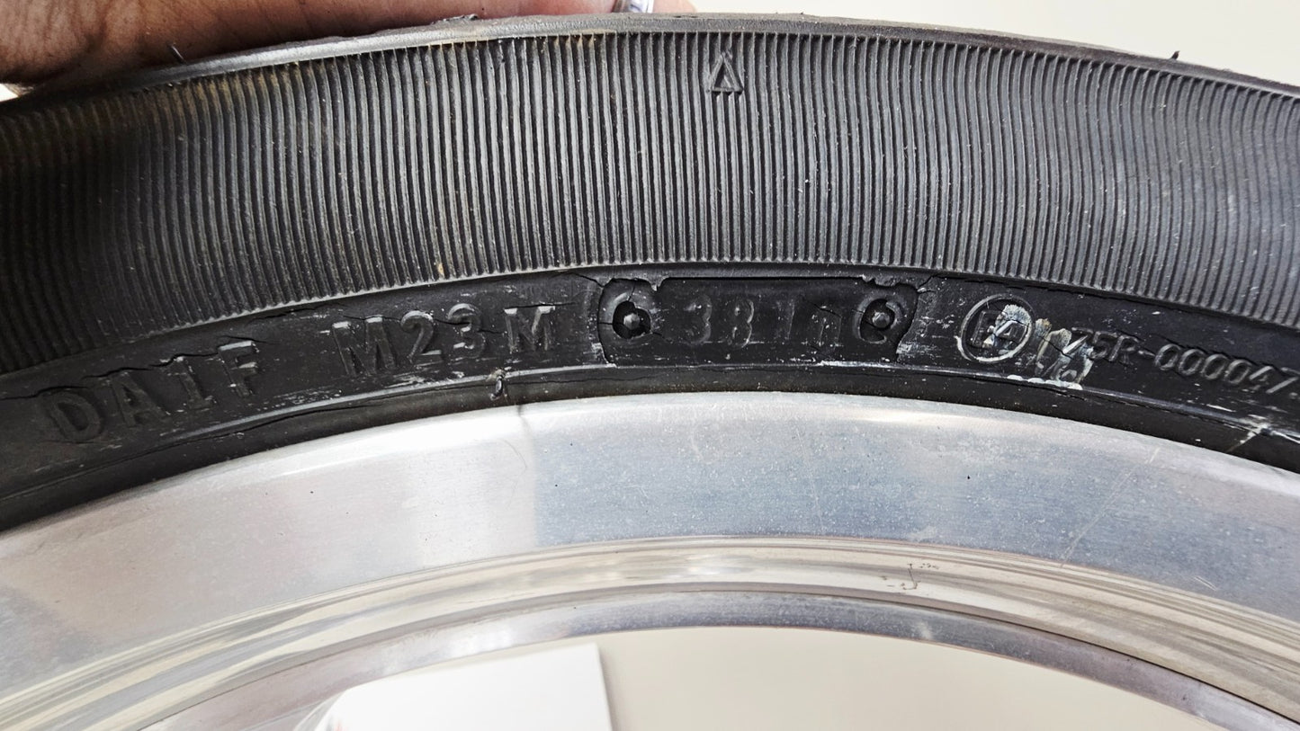 1993 HARLEY SOFTAIL Front Wheel Rim Tire 3 Spoke
