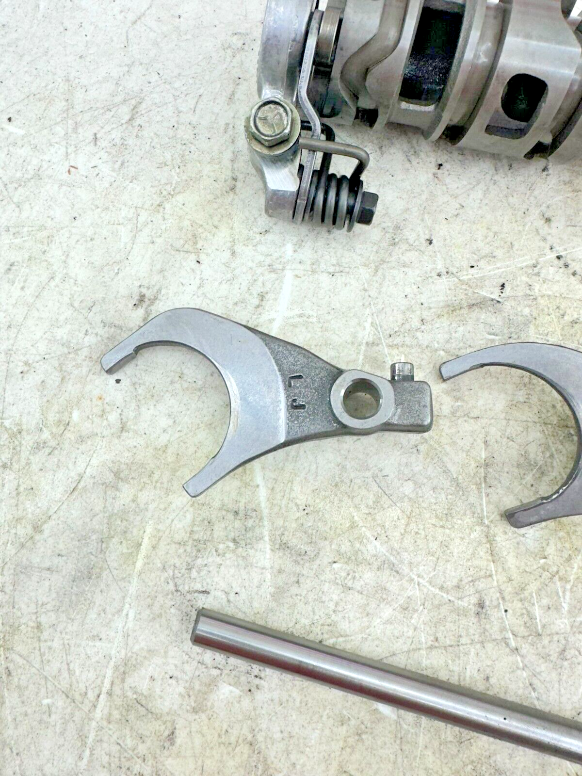 2003 HARLEY ELECTRA GLIDE classic OEM HD Transmission Shift Drum + Forks + Bowl