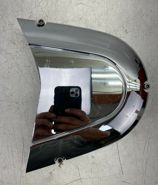 2007 Victory Jackpot Vegas Hammer Judge Kingpin Chrome Engine Pulley Cover Guard
