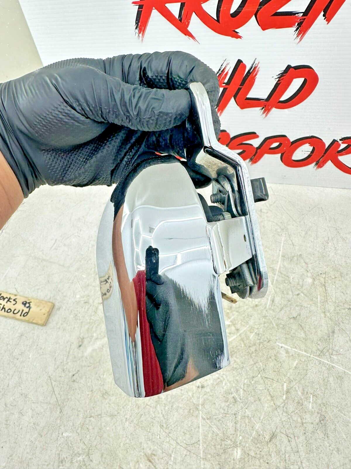 1997 HARLEY SPORTSTER Horn + Chrome Cover