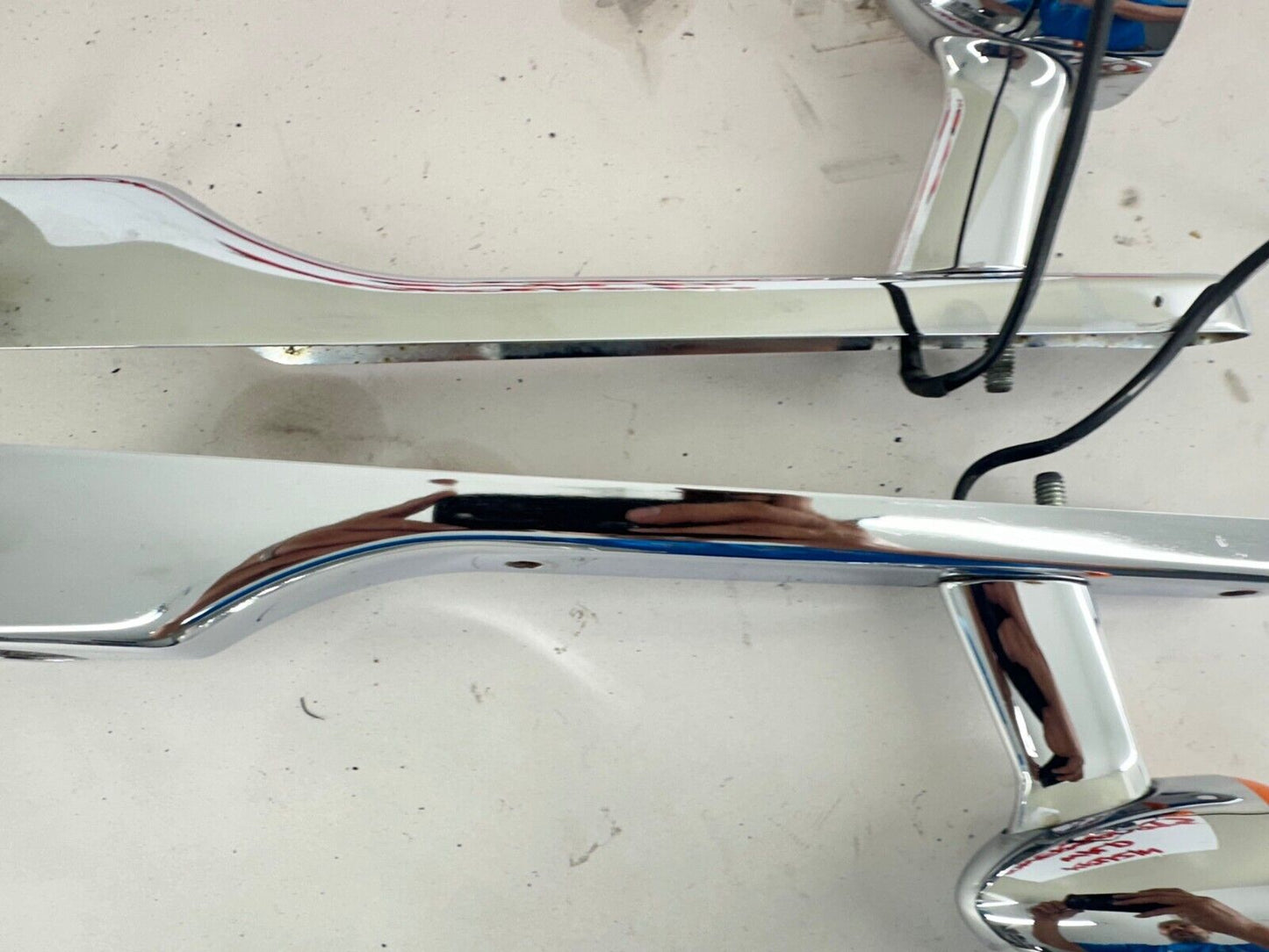 2003 Harley Davidson Sportster Rear Fender Frame Strut Arm Bar Covers+Turnsignal
