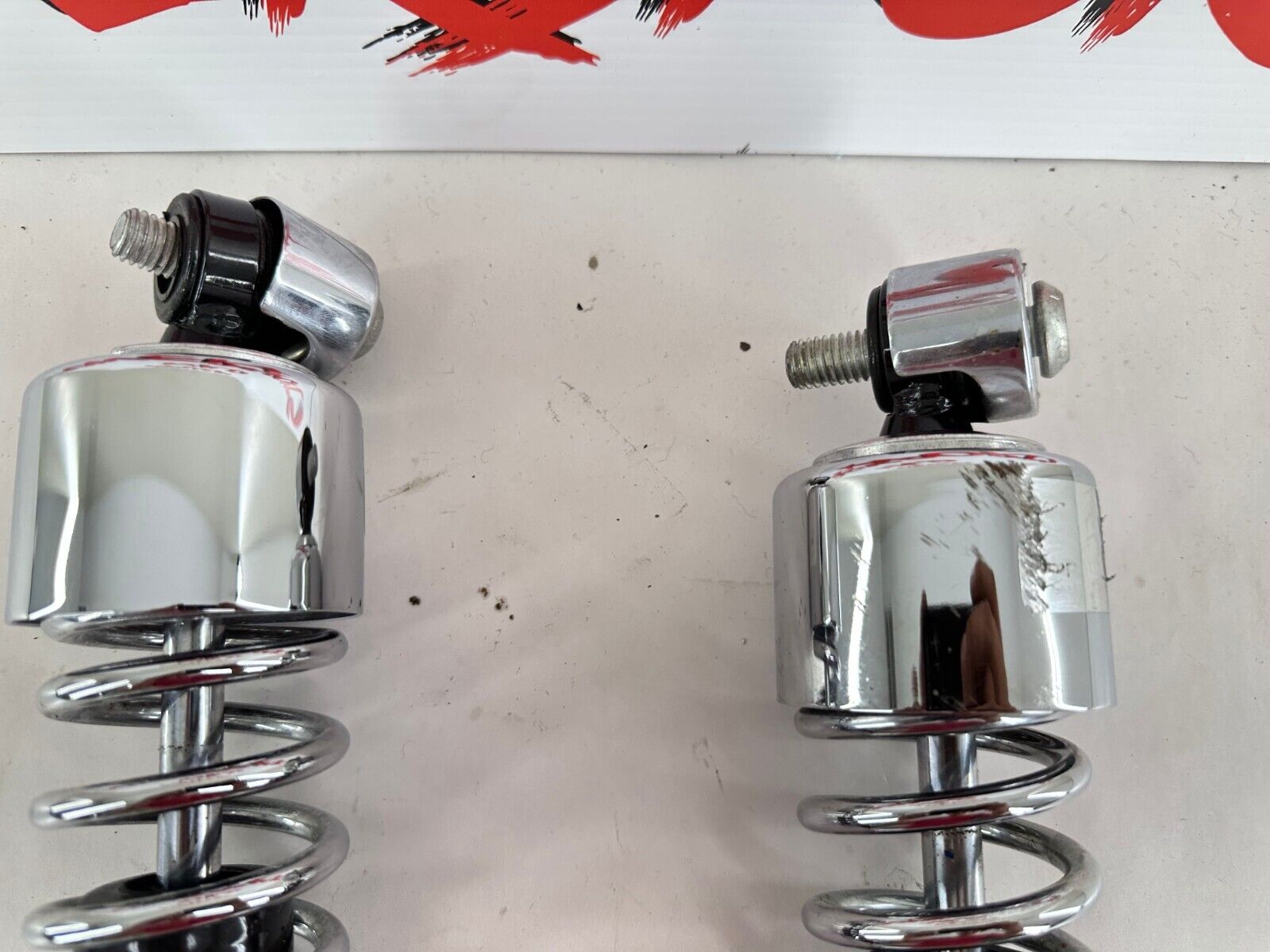 2012 HARLEY SPORTSTER CUSTOM Progressive Rear Shocks Suspension 412-4009
