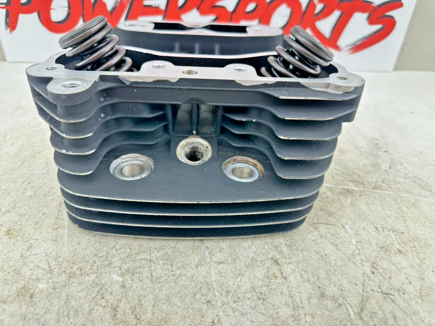 1995 HARLEY SOFTAIL EVO Engine Motor Rear Cylinder Head w/ Valves 16720-84C