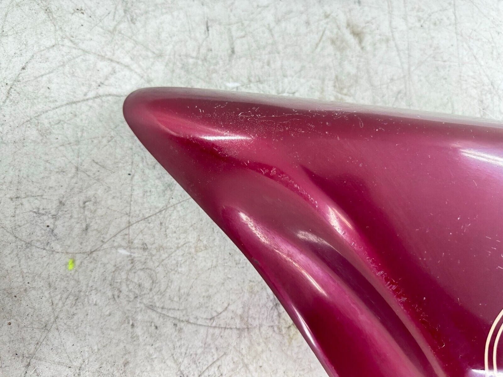 2004 HARLEY FLH ELECTRA GLIDE Right Left Side Cover Fairing Red 66250-97