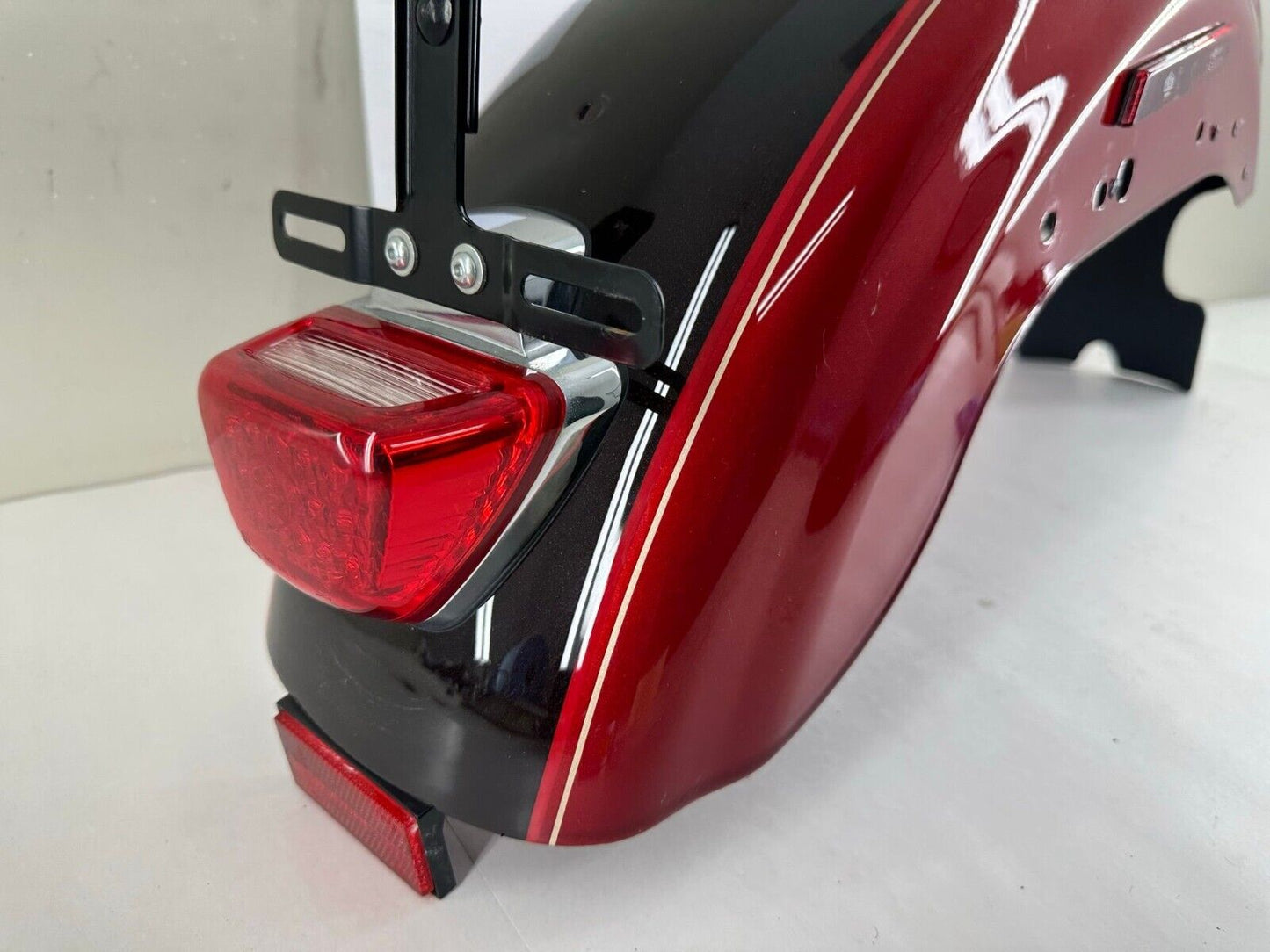 2012 HARLEY SPORTSTER CUSTOM Rear Fender With Brake Light 4K Miles