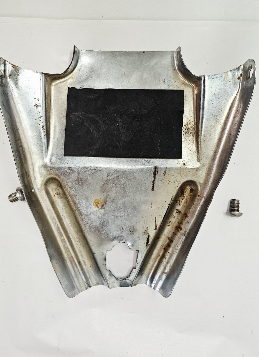 1995 HARLEY SOFTAIL FATBOY Corbin Solo Springer Driver Seat Chrome Filler Panel