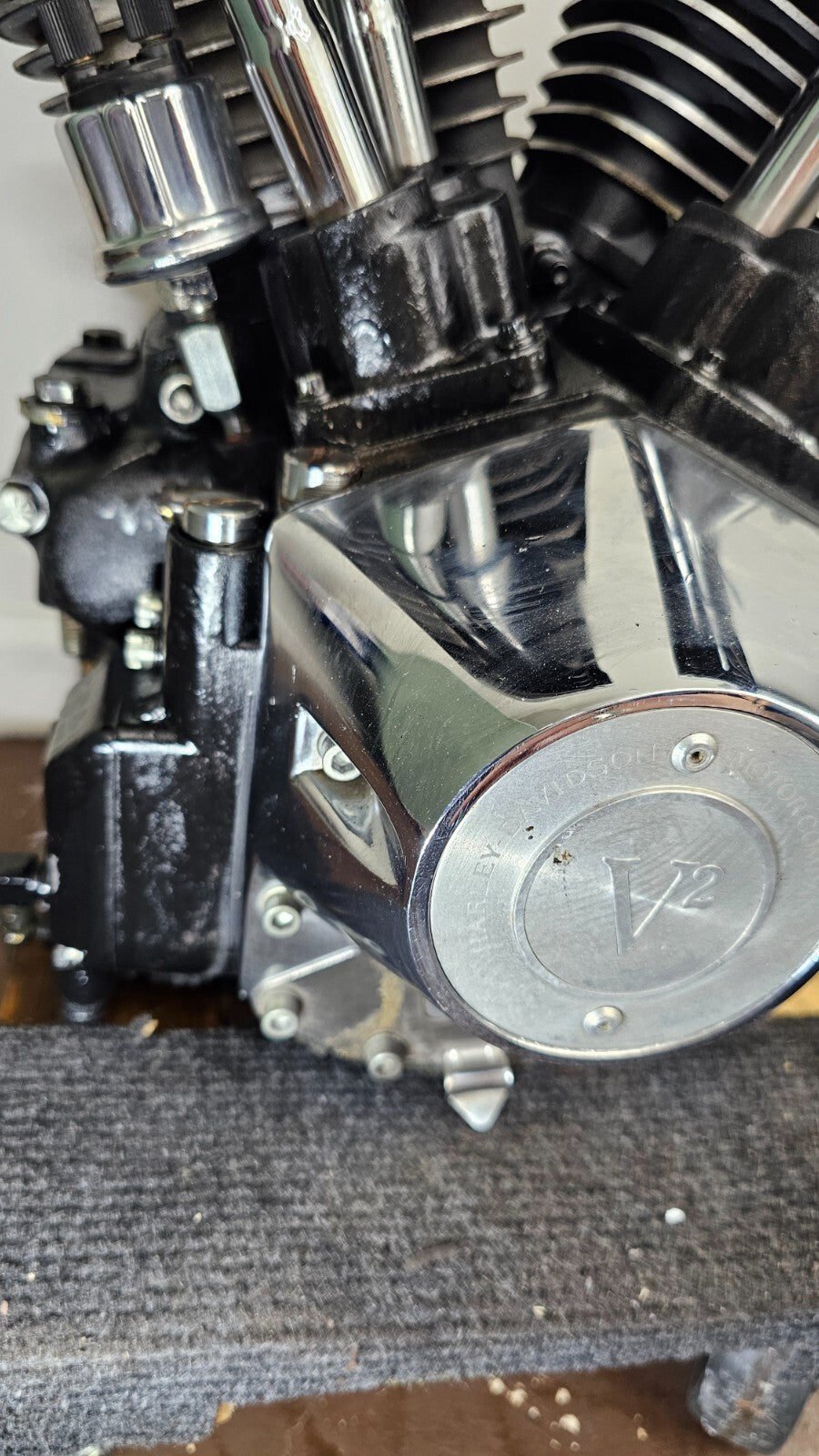 1994 HARLEY FLH ELECTRA GLIDE Evo Evolution Engine Motor 1340 80ci