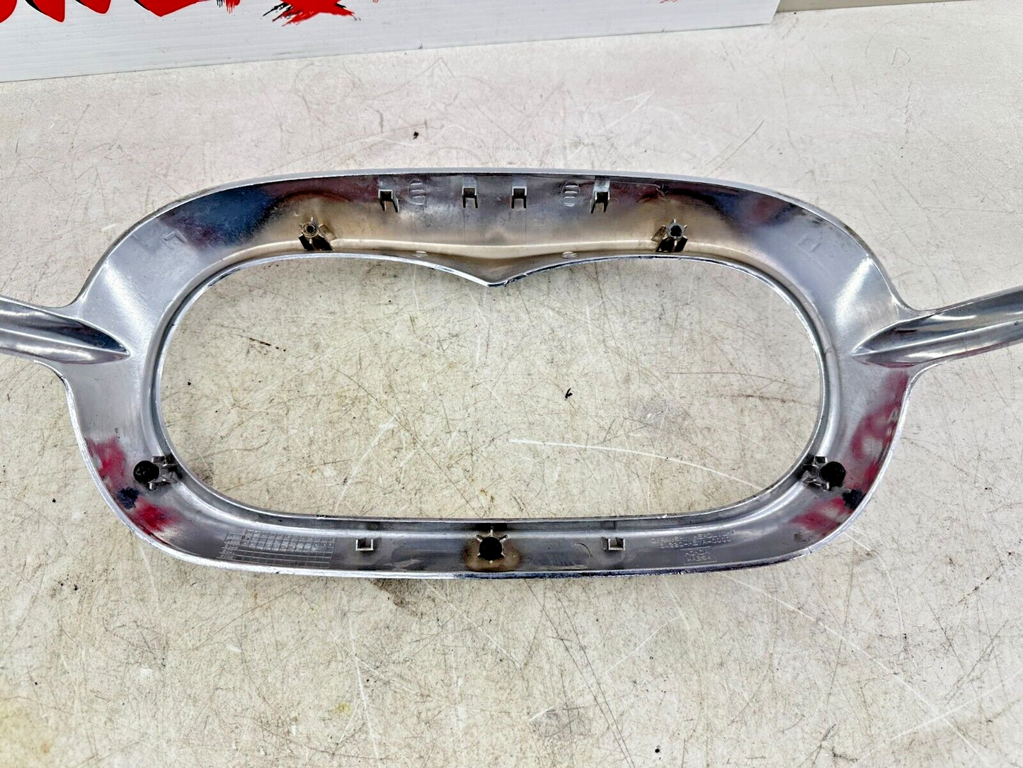 1999 HONDA VALKYRIE INTERSTATE Chrome Headlight Trim Garnish Surround