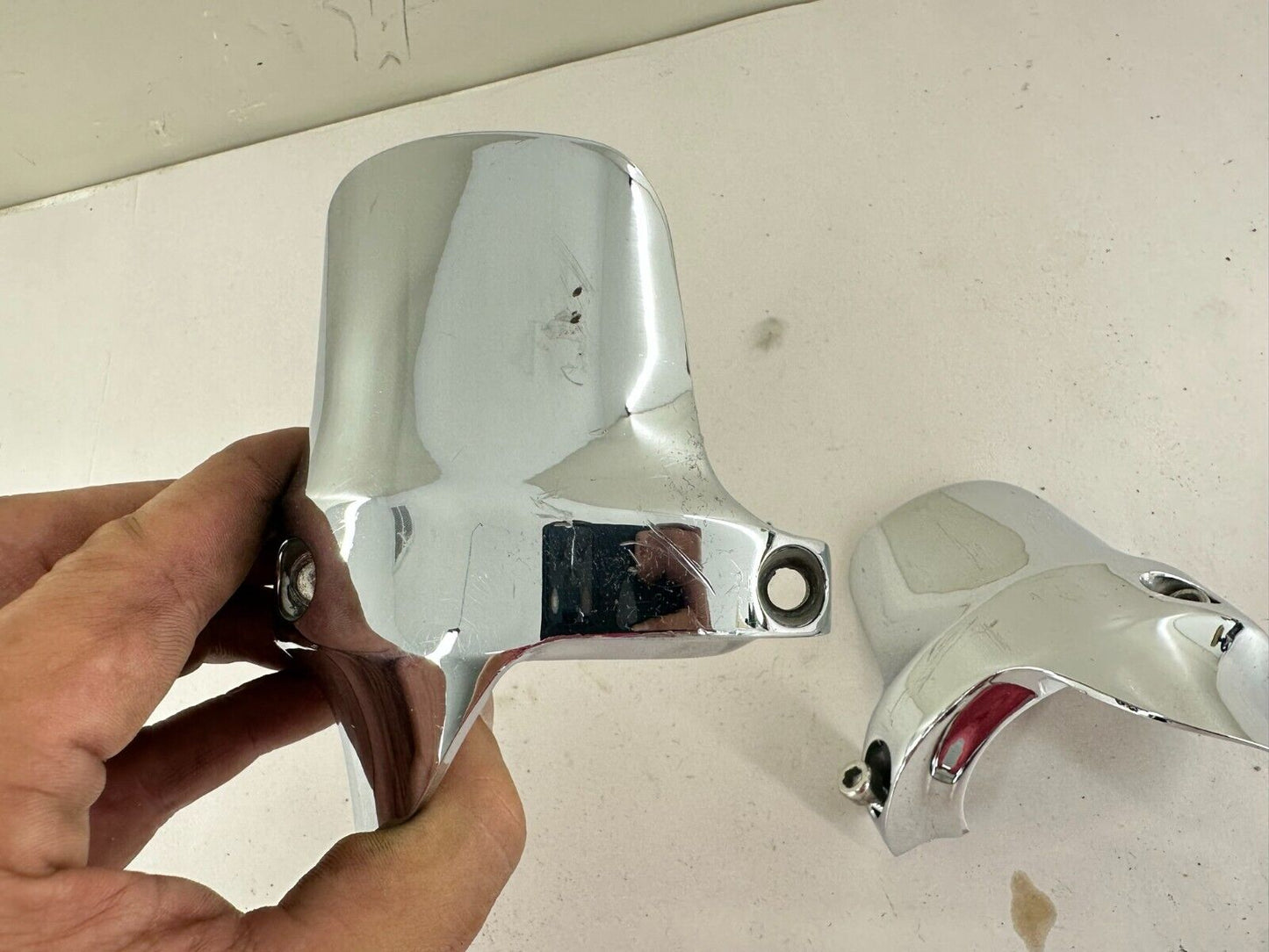 2001-2010 Honda Goldwing GL1800 1800 Chrome Front Fork Guard Cover