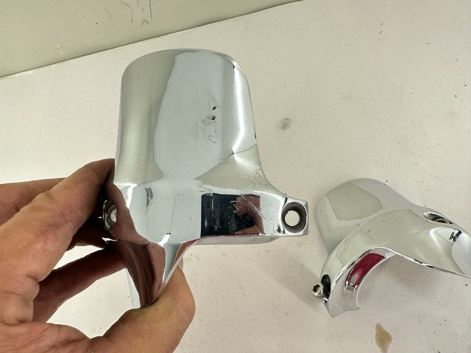 2001-2010 Honda Goldwing GL1800 1800 Chrome Front Fork Guard Cover