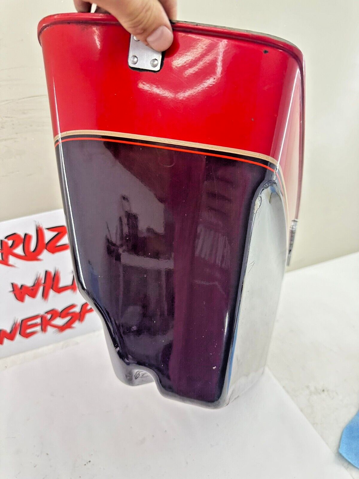1990 HARLEY ELECTRA TOUR GLIDE Tour Glide Left Saddlebag Bottom Base Case