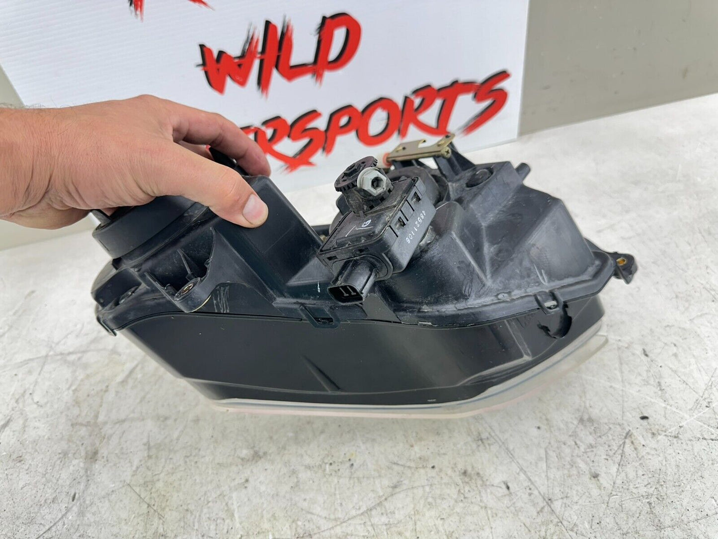 2004 Honda Goldwing GL1800 Left Headlight Housing W/ Bulbs