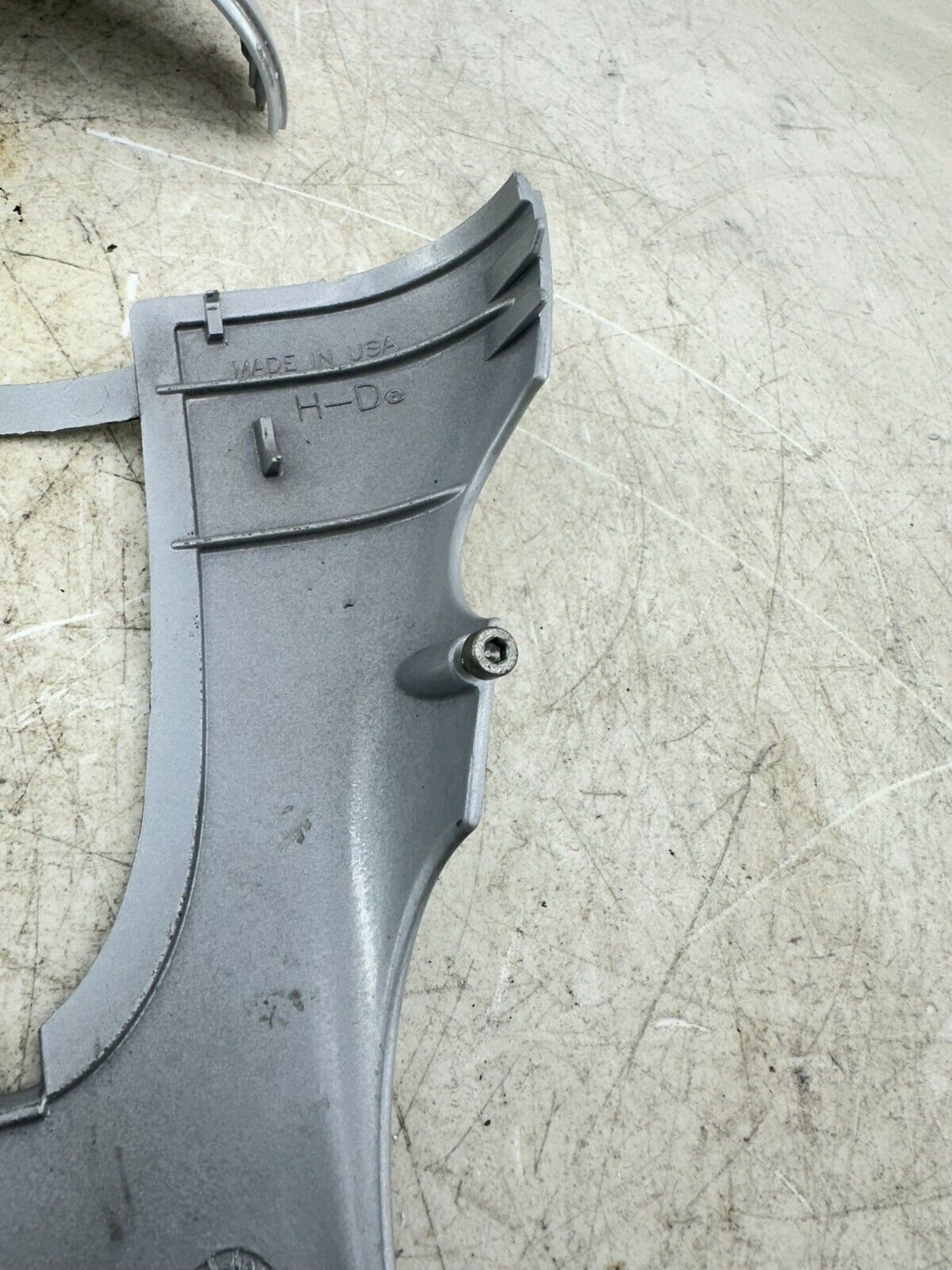 2003 Harley Davidson V Rod VRSCA Upper + Lower Handlebar Gauge Cluster Cover