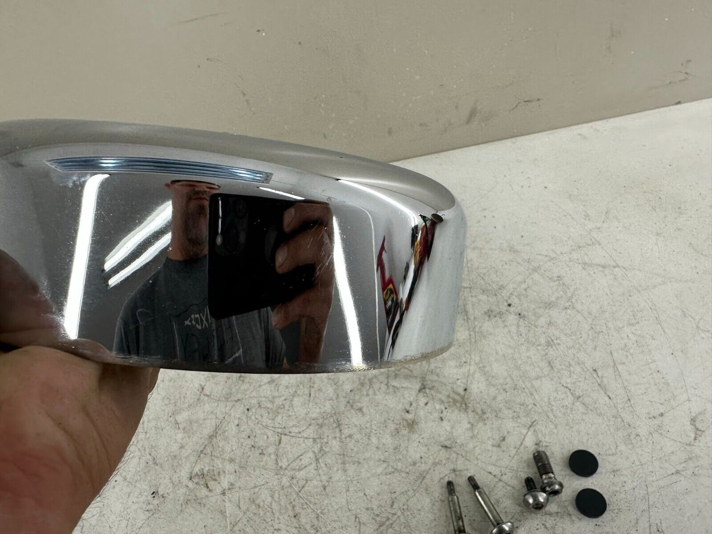 1996 HARLEY FLH ROADKING Touring EFI Intake Housing Filter Backing Plate