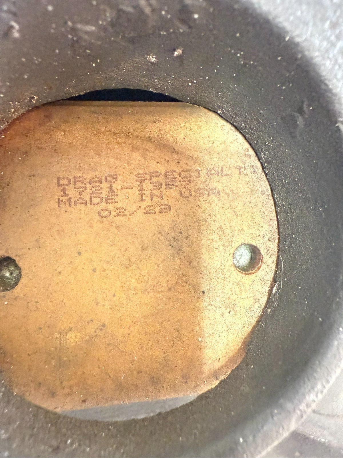 1997 HARLEY DAVIDSON SOFTAIL Rear Brake Caliper & Mount Mounting Bracket