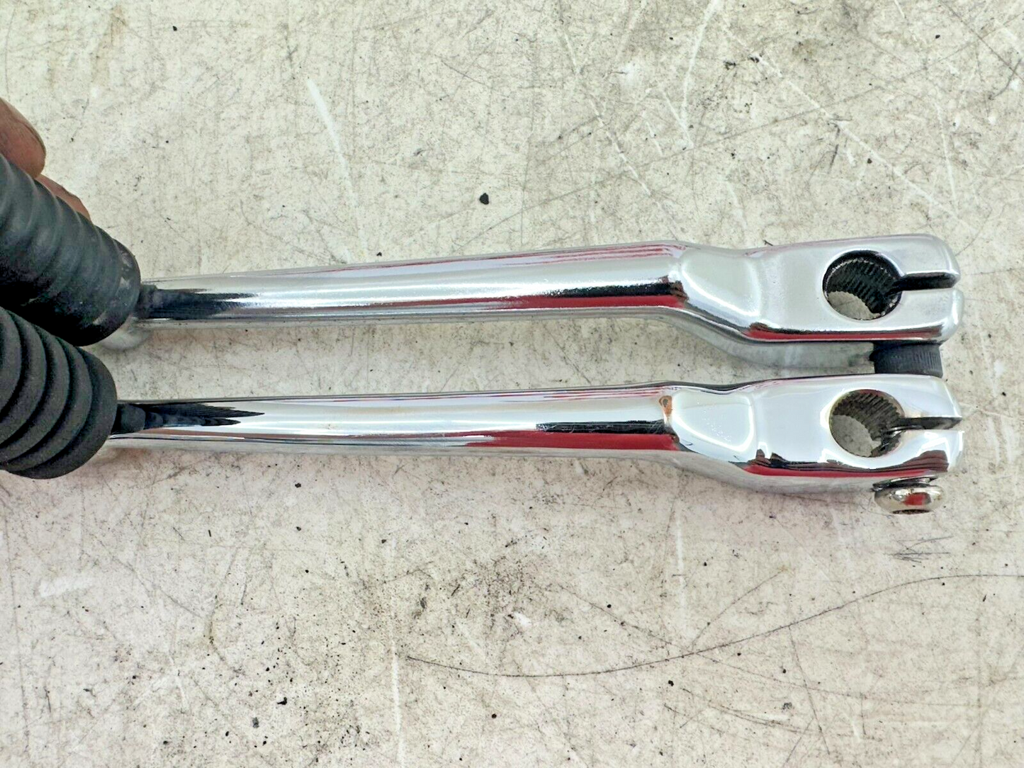 2006 HARLEY SOFTAIL DELUXE OEM HD Heal Toe Shifter Shift Shaft + Linkage