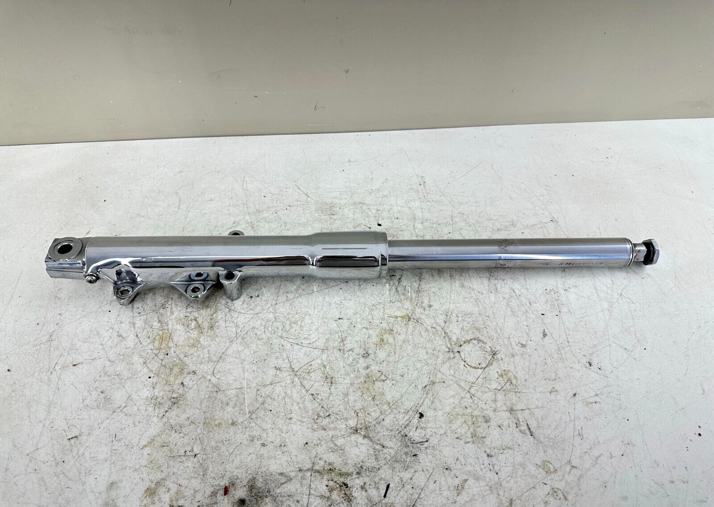 1999 HARLEY DAVIDSON SOFTAIL Front Fork Tube Left Side Chrome Lower 86-05