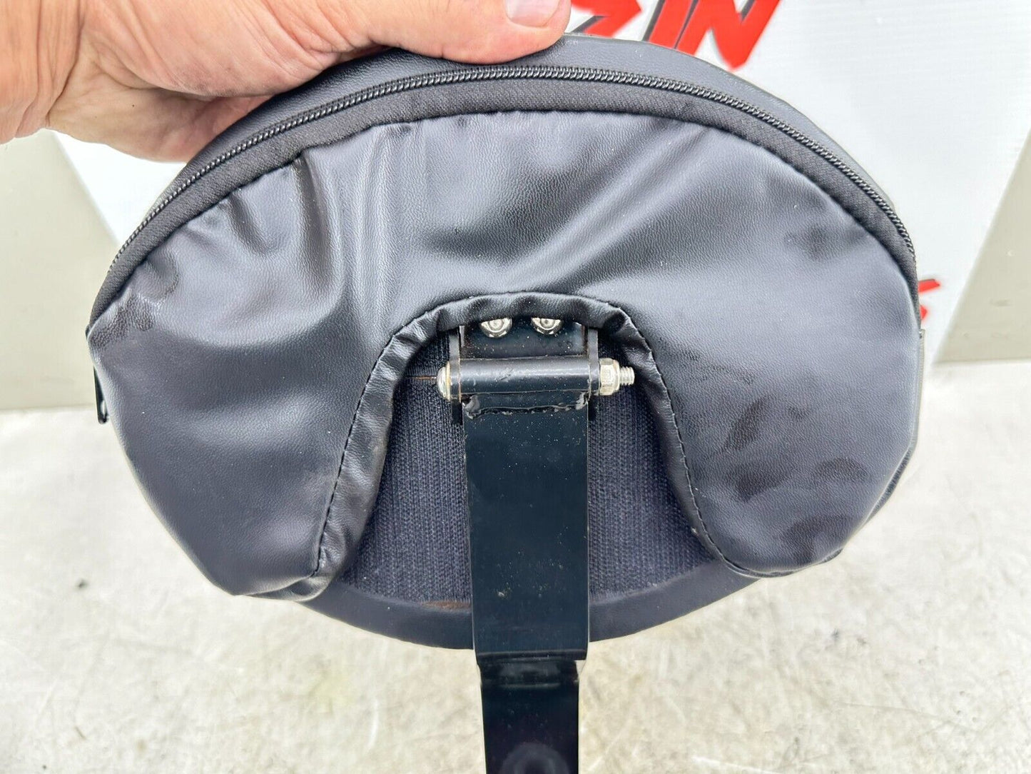 2007 Harley Electra Glide CVO Driver Backrest + Mounting Bracket