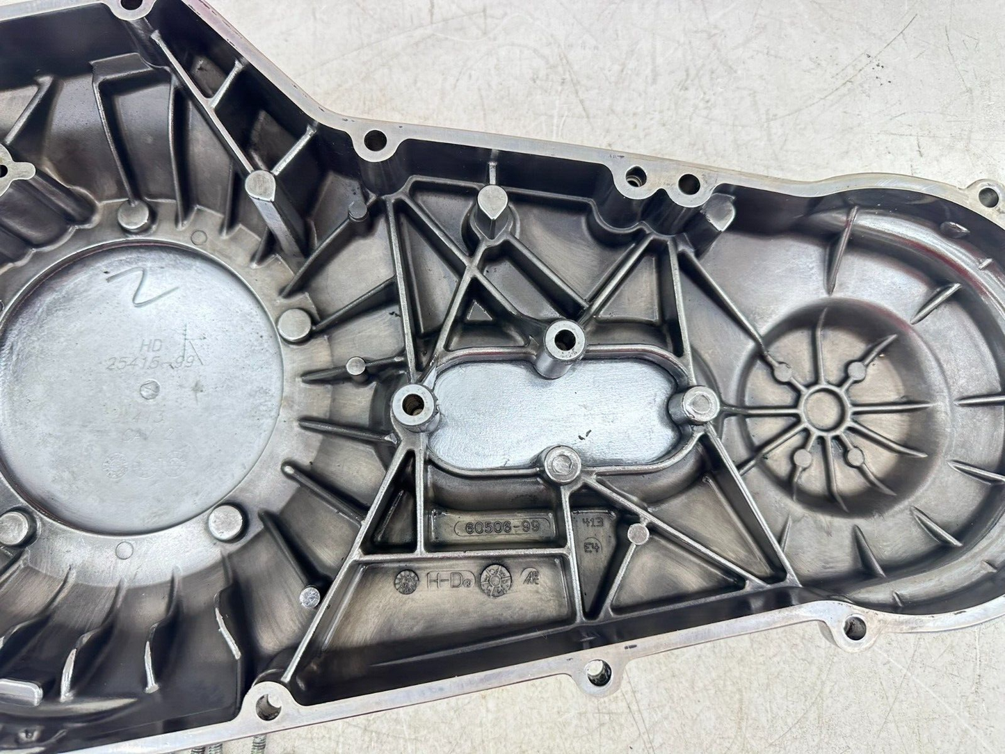 1999 HARLEY SOFTAIL OEM HD Genuine Outer Primary Clutch Cover Case