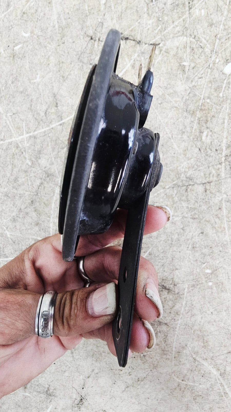 1995 HONDA GOLDWING GL1500 Black Dual Horns w/ Brackets