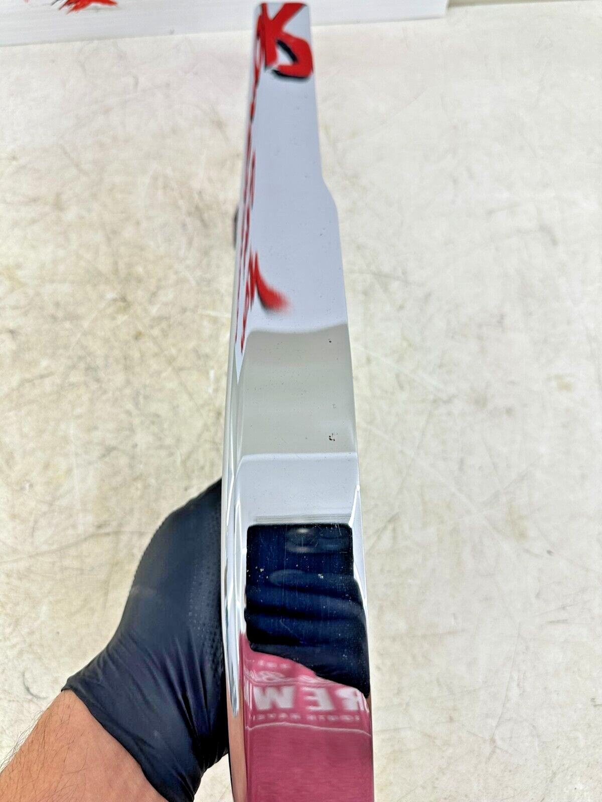 2002 HARLEY DYNA LOW RIDER Chrome Upper Belt Guard Cover