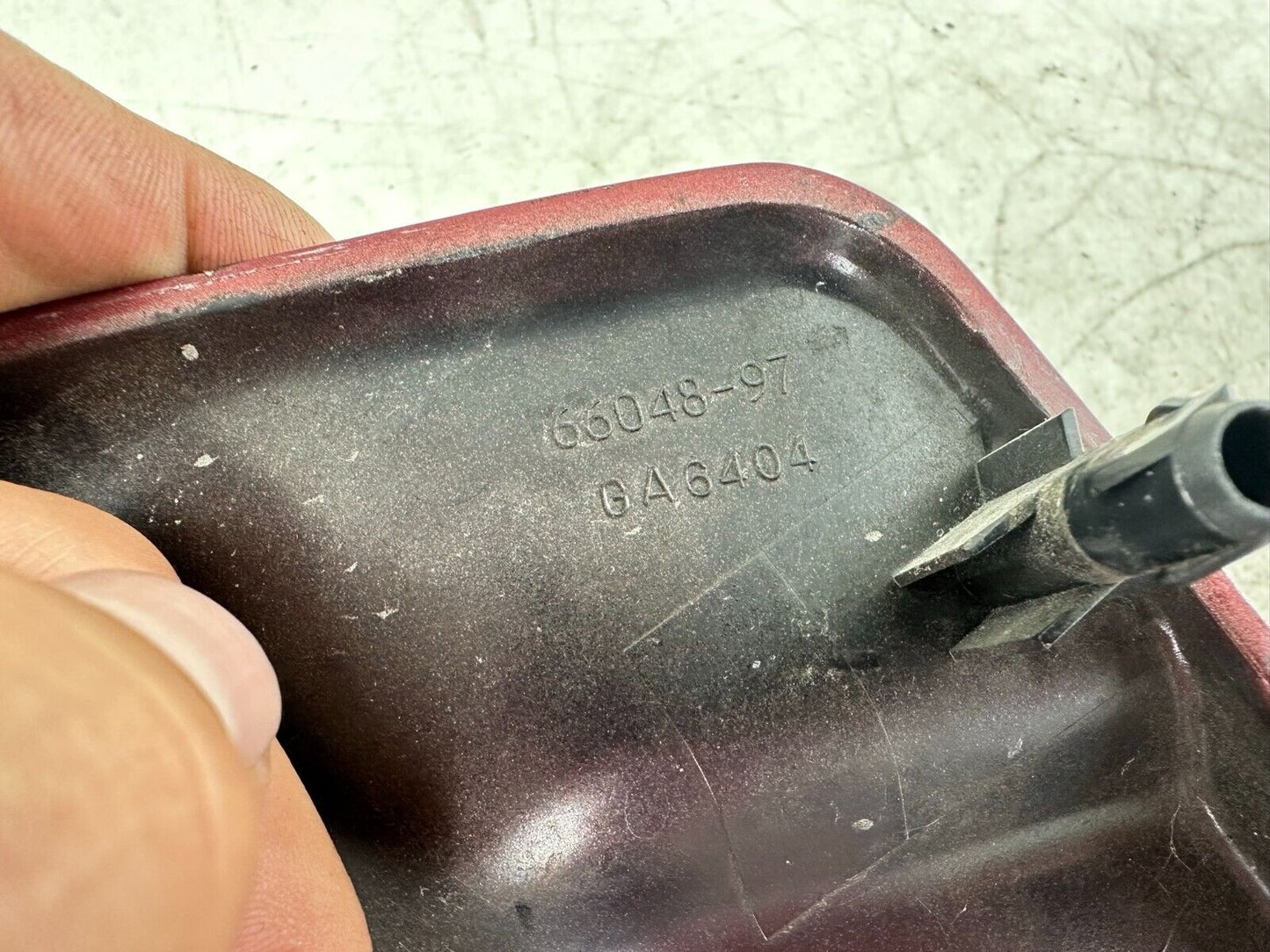 2004 HARLEY FLH ELECTRA GLIDE Right Left Side Cover Fairing Red 66250-97