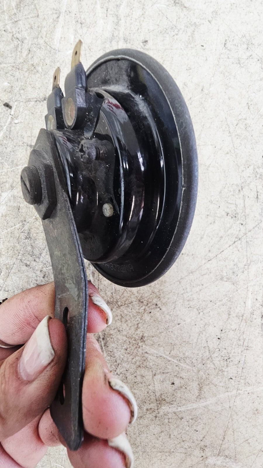 1995 HONDA GOLDWING GL1500 Black Dual Horns w/ Brackets