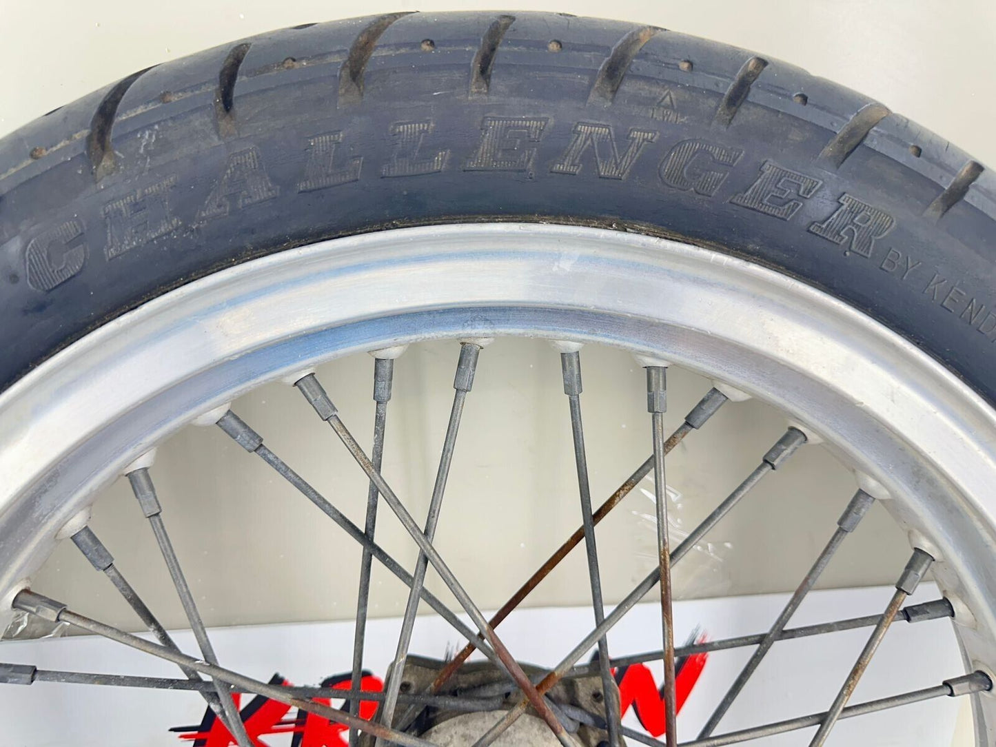 2003 Harley Davidson Sportster 99 Down 19" Front Wheel Rim Spoke Laced