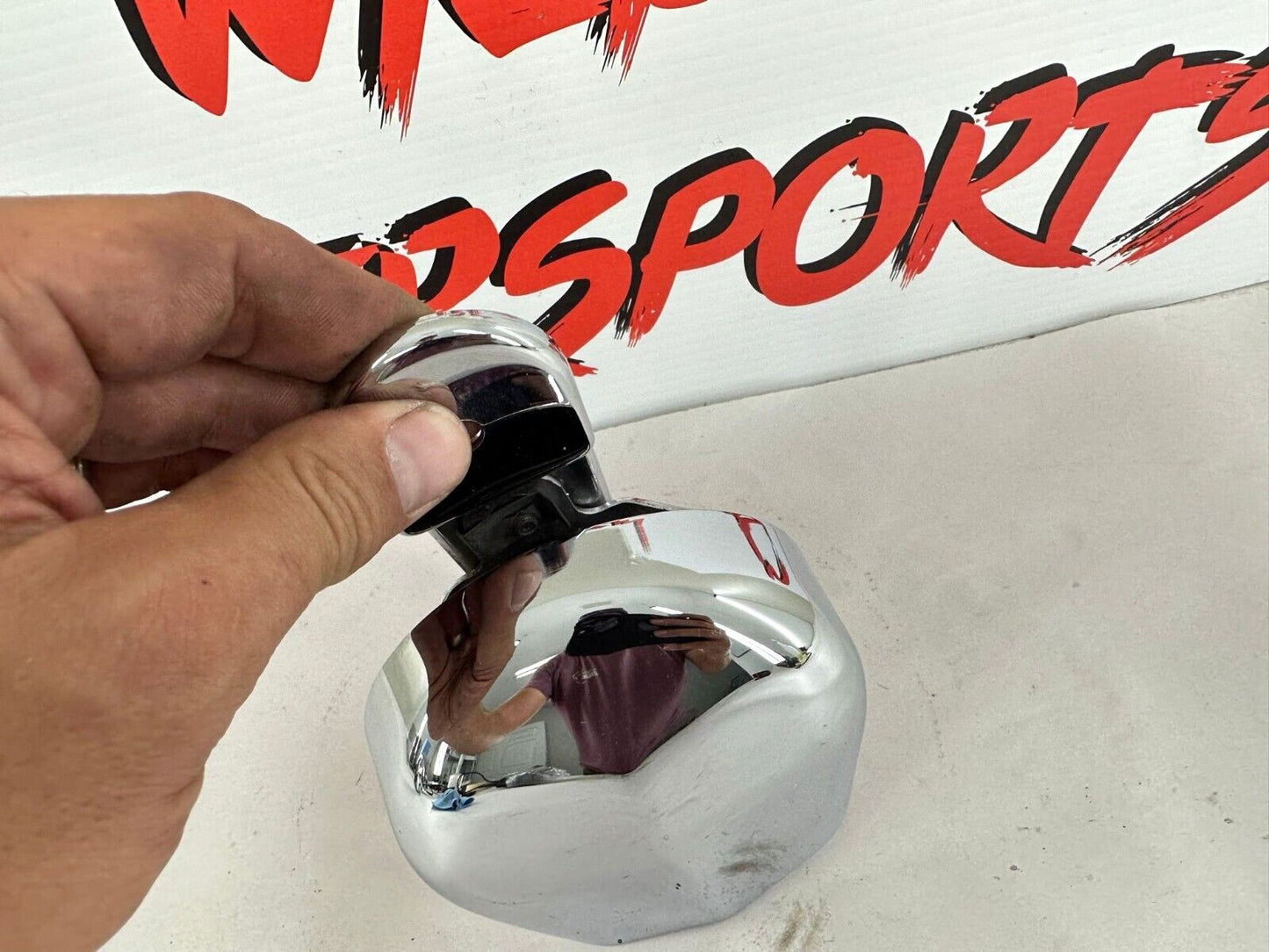 2003 HARLEY SOFTAIL Horn + Chrome Cover