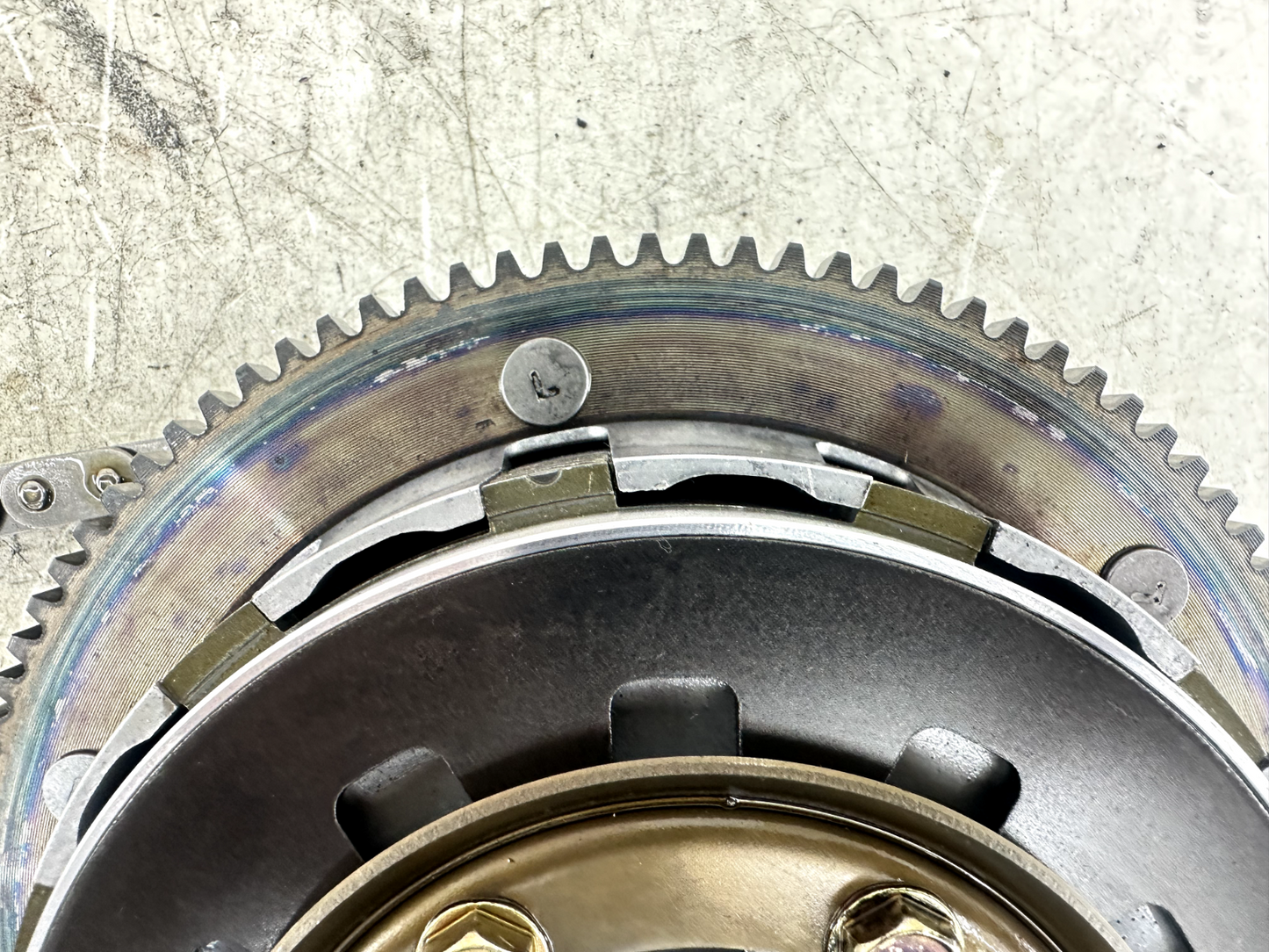 2003 HARLEY ELECTRA GLIDE classic Primary Clutch Chain Compensator Jack Shaft